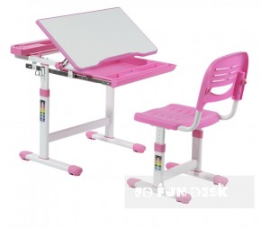 Комплект парта + стул трансформеры Cantare Pink в Уфе - ufa.mebel-74.com | фото