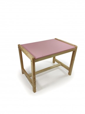 Детский растущий стол Я САМ "Лофт" (Розовый, Сосна) в Уфе - ufa.mebel-74.com | фото