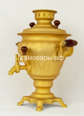 Электрический самовар "Русское золото" матовая груша на 2 литра (Ограниченная серия) в Уфе - ufa.mebel-74.com | фото