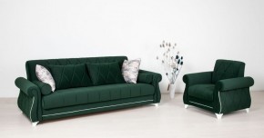 Комплект Роуз ТД 411 диван-кровать + кресло + комплект подушек в Уфе - ufa.mebel-74.com | фото