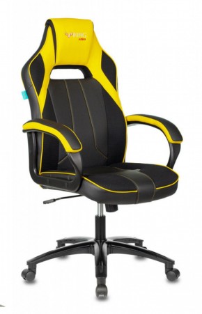 Кресло игровое Бюрократ VIKING 2 AERO YELLOW черный/желтый в Уфе - ufa.mebel-74.com | фото