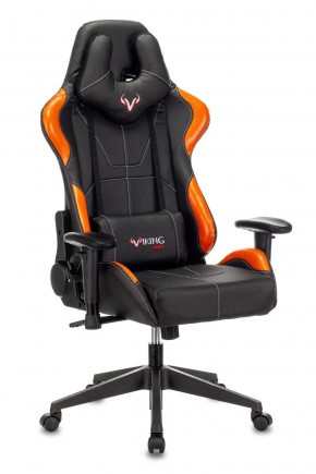 Кресло игровое Бюрократ VIKING 5 AERO ORANGE черный/оранжевый в Уфе - ufa.mebel-74.com | фото