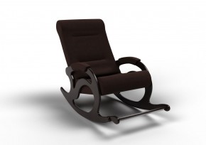 Кресло-качалка Тироль 12-Т-ГР (ткань/венге) ГРАФИТ в Уфе - ufa.mebel-74.com | фото
