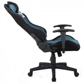 Кресло компьютерное BRABIX "GT Racer GM-100" (черное/голубое) 531818 в Уфе - ufa.mebel-74.com | фото
