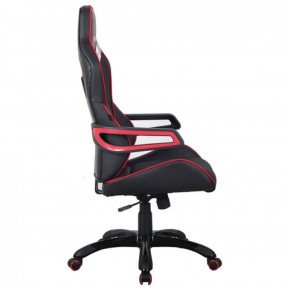 Кресло компьютерное BRABIX Nitro GM-001 (ткань/экокожа) черное, вставки красные (531816) в Уфе - ufa.mebel-74.com | фото