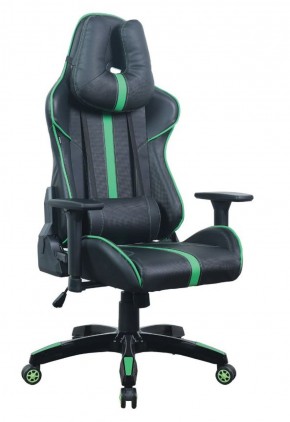 Кресло компьютерное BRABIX "GT Carbon GM-120" (черное/зеленое) 531929 в Уфе - ufa.mebel-74.com | фото
