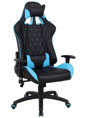 Кресло компьютерное BRABIX "GT Master GM-110" (черное/голубое) 531928 в Уфе - ufa.mebel-74.com | фото