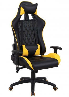 Кресло компьютерное BRABIX "GT Master GM-110" (черное/желтое) 531927 в Уфе - ufa.mebel-74.com | фото