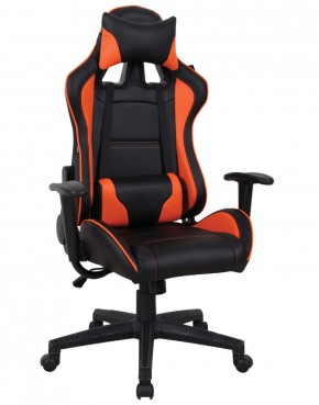 Кресло компьютерное BRABIX "GT Racer GM-100" (черное/оранжевое) 531925 в Уфе - ufa.mebel-74.com | фото