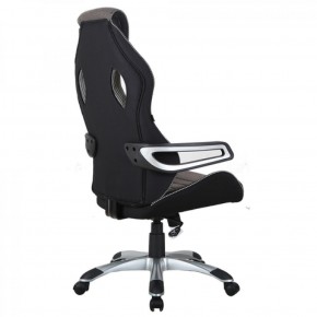 Кресло компьютерное BRABIX Techno GM-002 (ткань) черное/серое, вставки белые (531815) в Уфе - ufa.mebel-74.com | фото