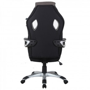 Кресло компьютерное BRABIX Techno GM-002 (ткань) черное/серое, вставки белые (531815) в Уфе - ufa.mebel-74.com | фото
