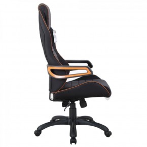 Кресло компьютерное BRABIX Techno Pro GM-003 (ткань черное/серое, вставки оранжевые) 531813 в Уфе - ufa.mebel-74.com | фото
