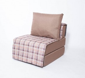 Кресло-кровать бескаркасное Харви (коричневый-квадро беж) в Уфе - ufa.mebel-74.com | фото