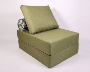 Кресло-кровать-пуф бескаркасное Прайм (Оливковый) в Уфе - ufa.mebel-74.com | фото