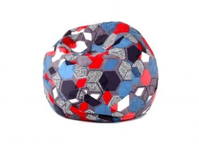 Кресло-мешок Мяч M (Geometry Slate) в Уфе - ufa.mebel-74.com | фото
