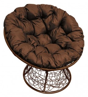 Кресло "ПАПАСАН" ротанг (каркас коричневый) в Уфе - ufa.mebel-74.com | фото