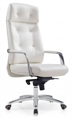 Кресло руководителя Бюрократ _DAO/WHITE белый в Уфе - ufa.mebel-74.com | фото