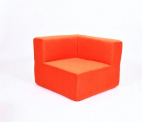 Кресло-угловое-модуль бескаркасное Тетрис 30 (Оранжевый) в Уфе - ufa.mebel-74.com | фото