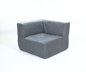Кресло-угловое-модуль бескаркасное Тетрис 30 (Серый) в Уфе - ufa.mebel-74.com | фото