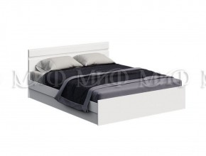 НЭНСИ NEW Кровать 1,4 м (Белый глянец холодный/Белый) в Уфе - ufa.mebel-74.com | фото