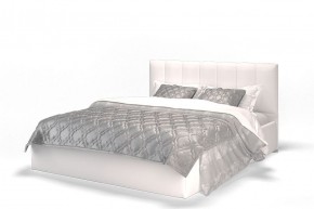 Кровать Элен 1600 + основание с ПМ (Vega white) белый в Уфе - ufa.mebel-74.com | фото
