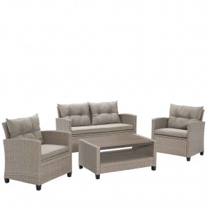 Плетеный комплект мебели с диваном AFM-804B Beige в Уфе - ufa.mebel-74.com | фото